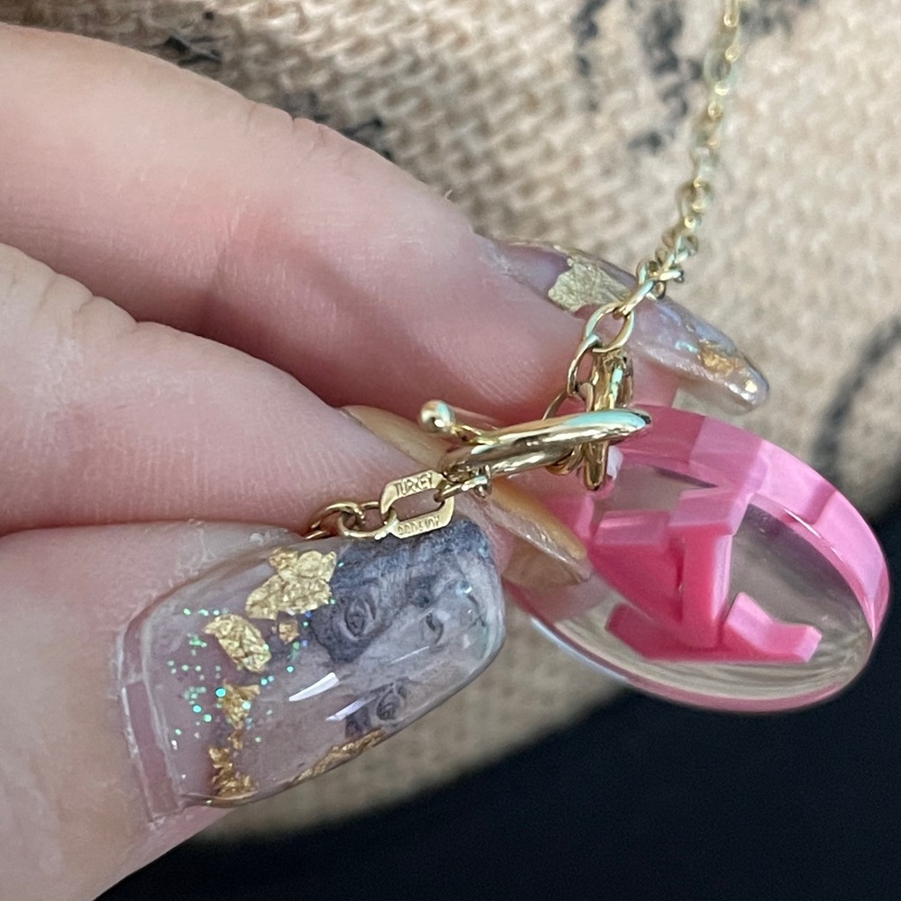 Louis Vuitton 🛍 Charm 10K Yellow Gold Necklace - Picture 5 of 7
